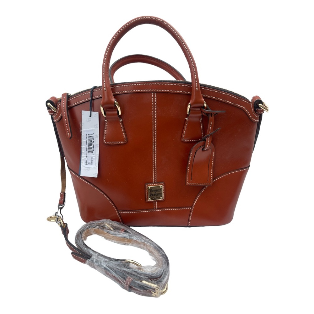 Dooney & Bourke Selleria Florentine Domed Satchel Tan